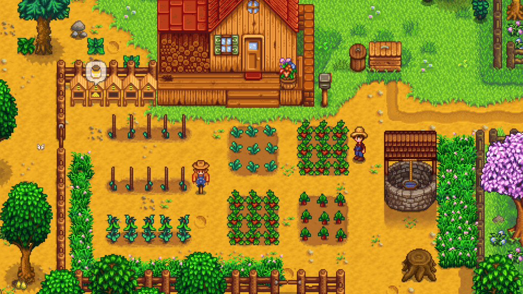 cozy and relaxing stardew valley farm